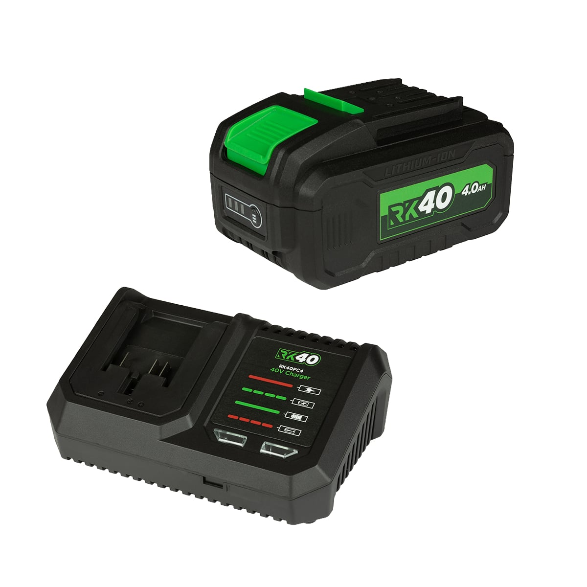 Rikä RK40 4.0Ah Battery & Charger Kit
